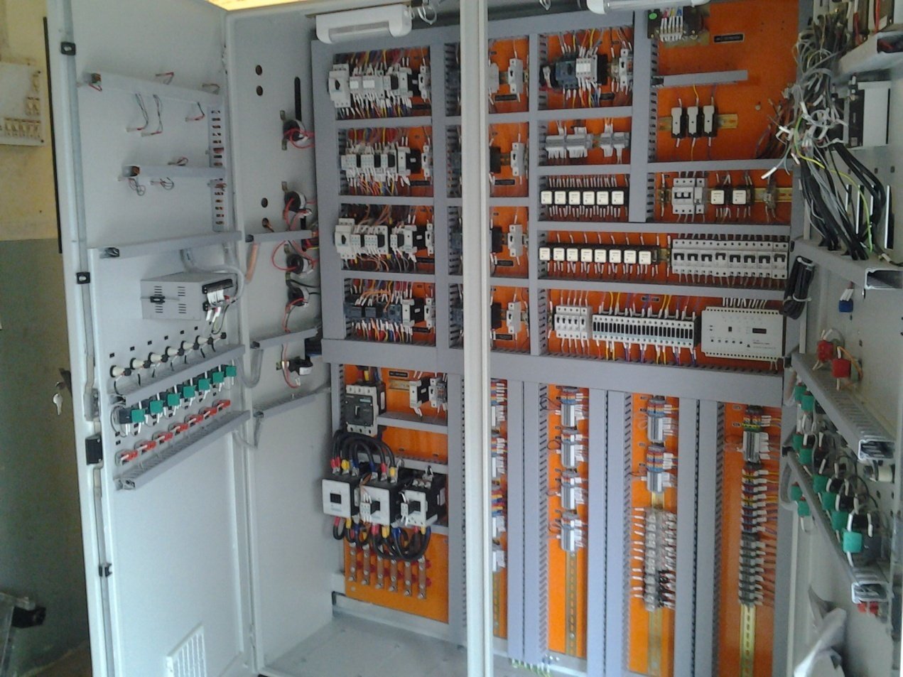 MCC and switchgear panels